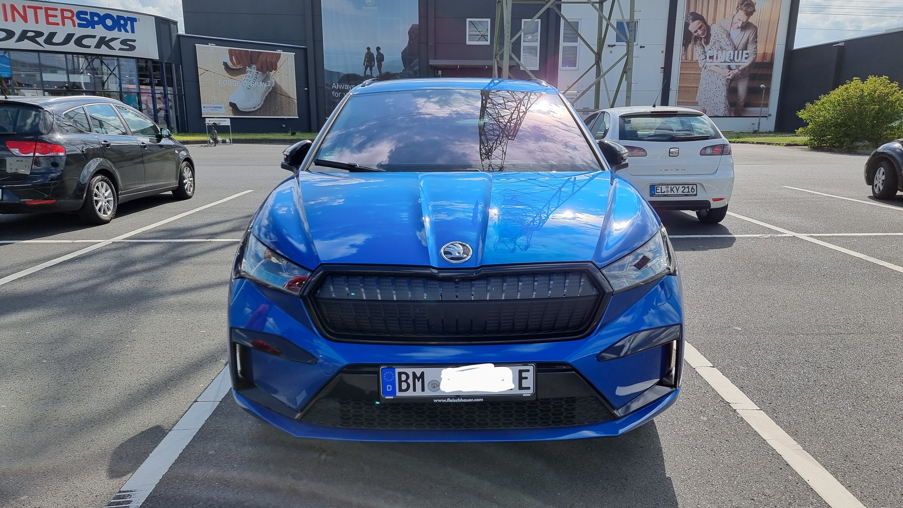 ternst`s RaceBlue Enyaq Sportline