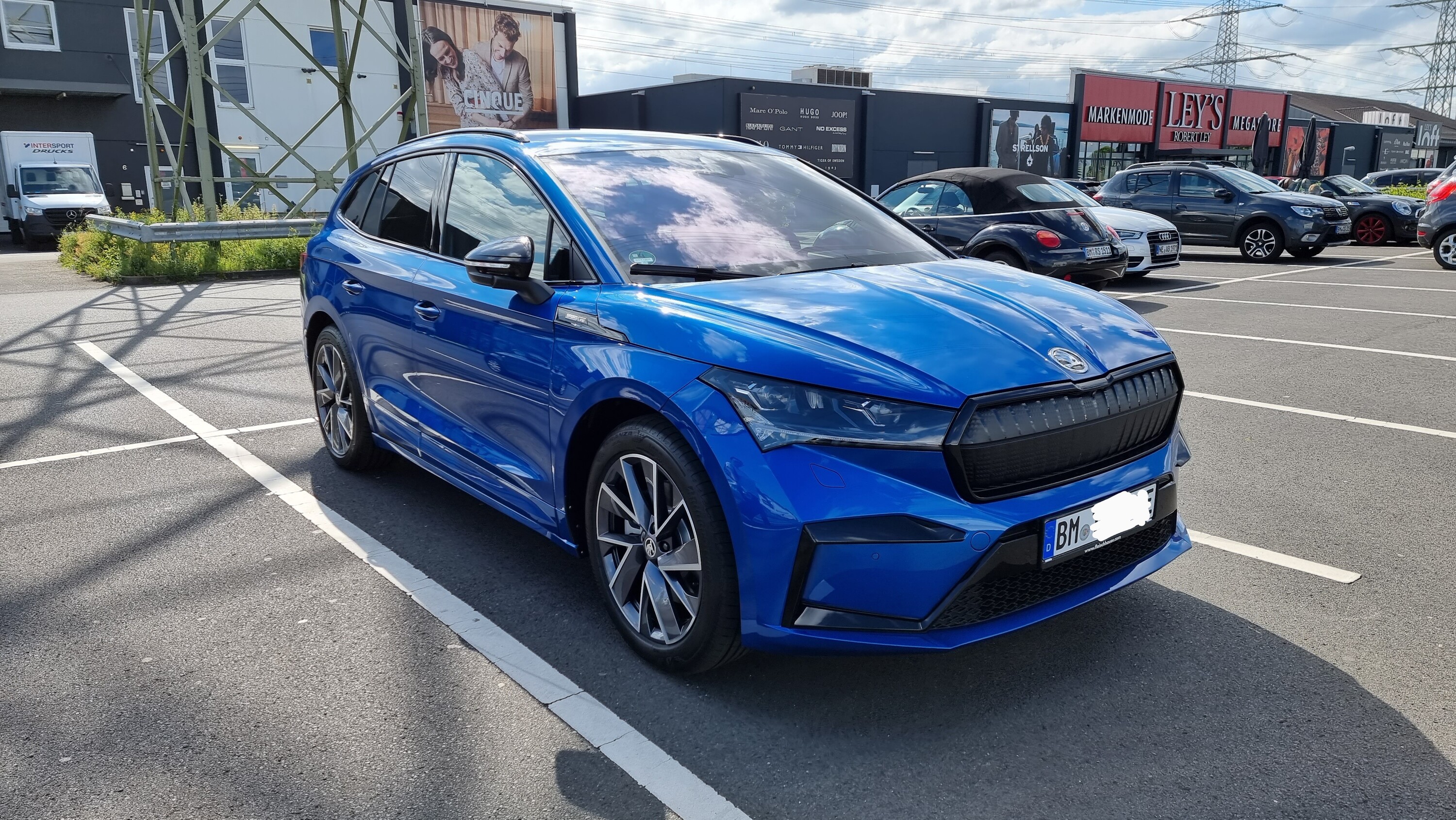 ternst`s RaceBlue Enyaq Sportline