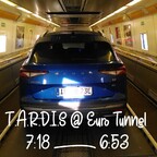 T.A.R.D.I.S. im Eurotunnel... "We are into the time slip,..."